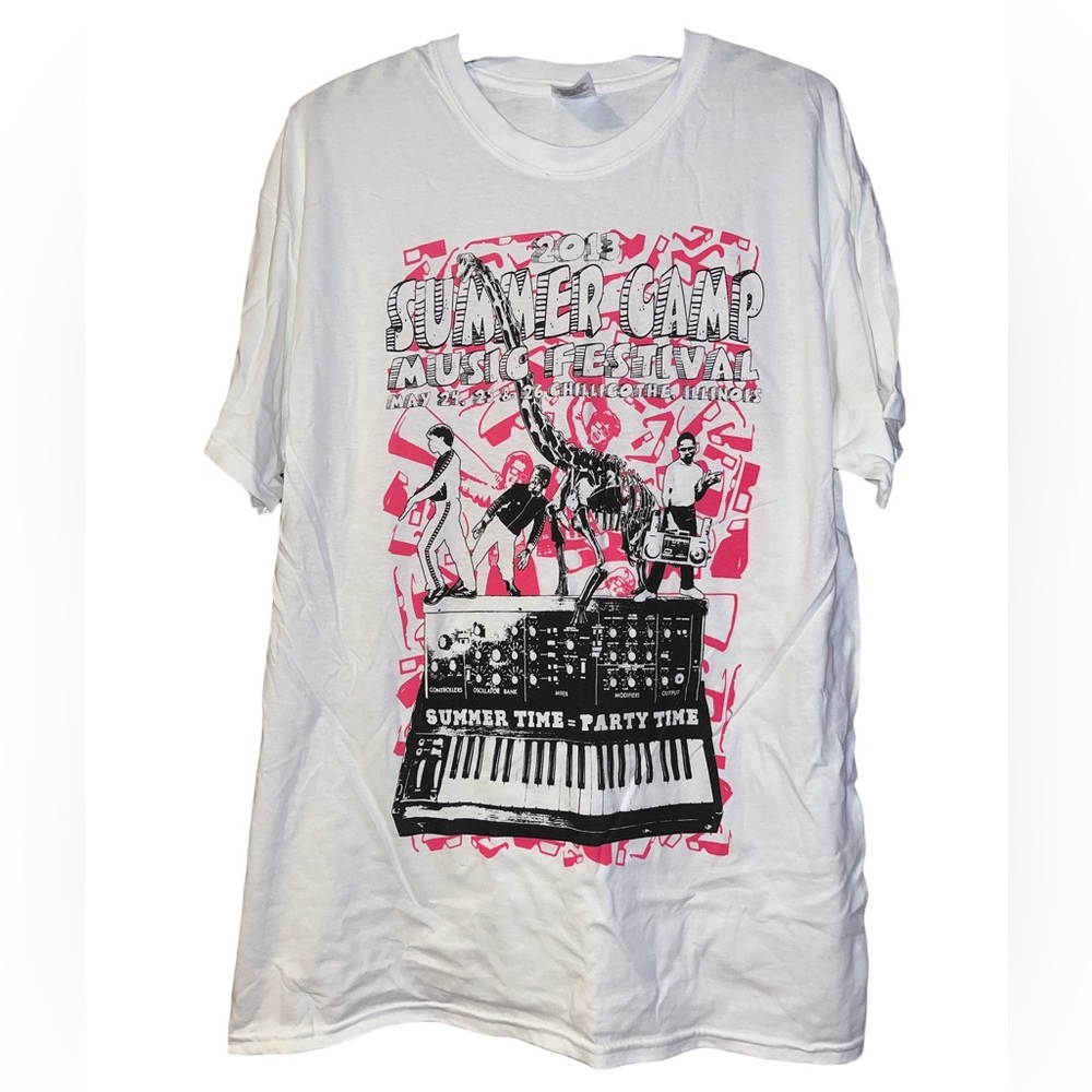 2013 Summer Camp Music Festival Tee Shirt Size XLarge
